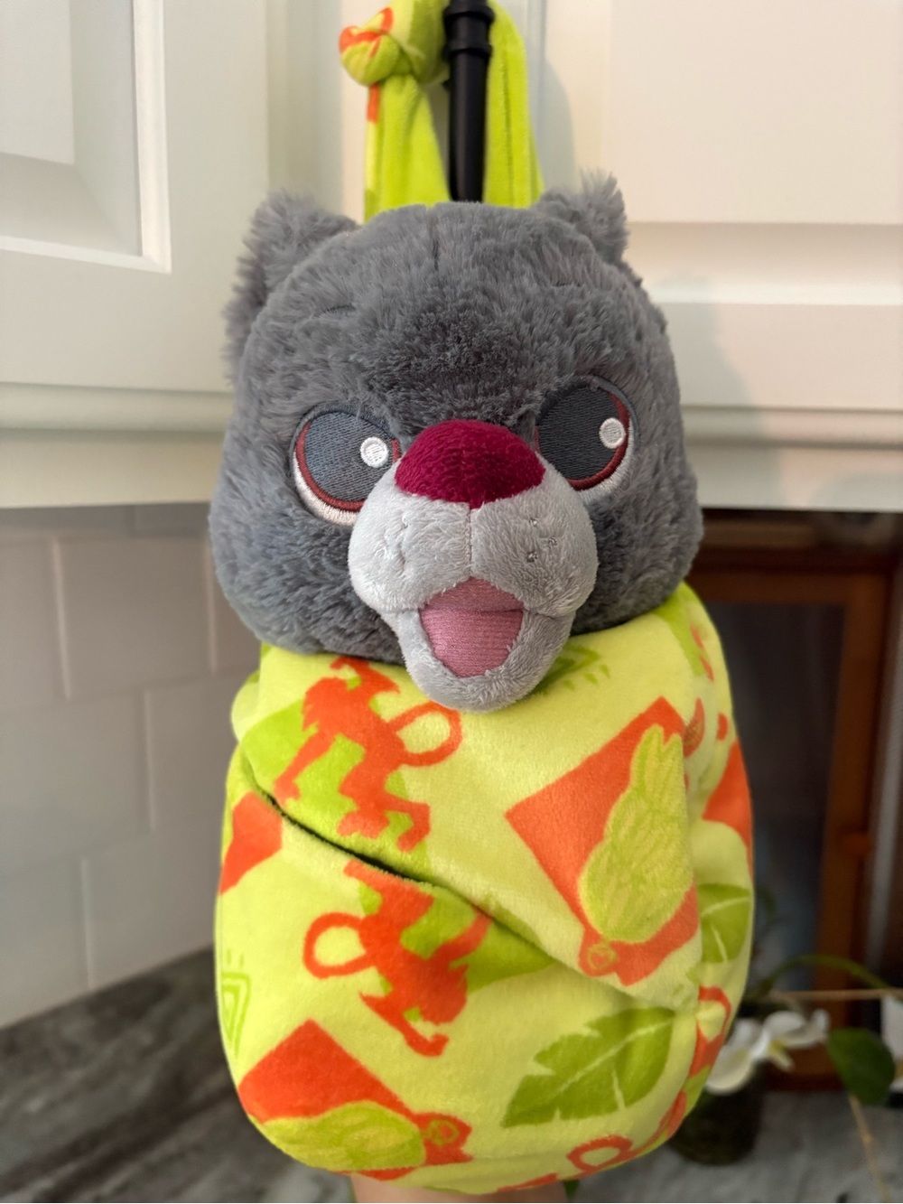 Disney Jungle Book Baby Baloo Plush Doll Retired Authentic from the Disney Park